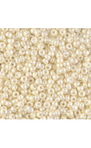 Miyuki rocailles Perlen 8/0 - Ceylon cream 8-594
